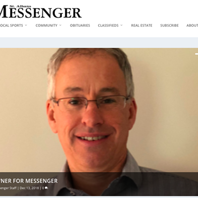 Image: Media Note: Lynns Sell the St. Albans Messenger