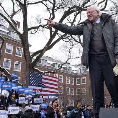 Image: The Bern Rekindles: Sanders Kicks Off His Second Bid for President