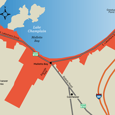 Image: Colchester Residents Vote Down Malletts Bay Sewer Bond