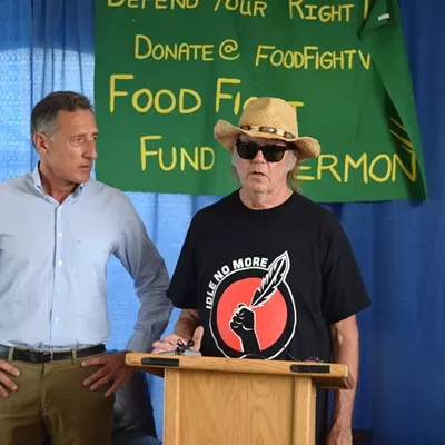 Image: Neil Young Chips In $100K for Vermont's GMO Suit