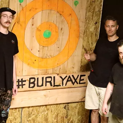 Image: On Target? Axe Throwing Venue to Open in Burlington's Old North End