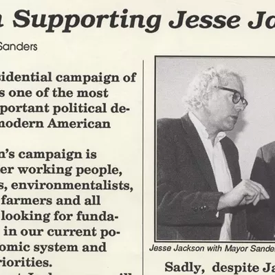 Image: Sanders Meets With 'Longtime Friend' Jesse Jackson in Chicago