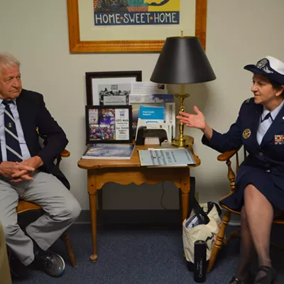 Image: F-35 Opponents Arrested During Sit-In at Leahy's Burlington Office