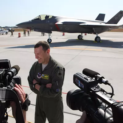 Image: After Years of Planning, F-35s Land in Vermont