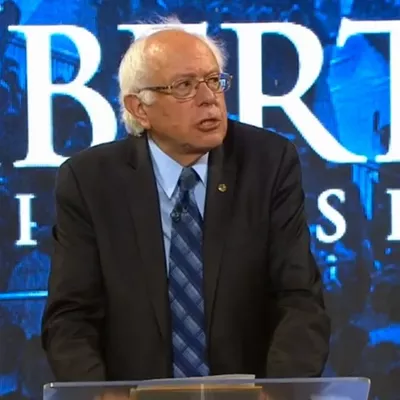 Image: At Liberty University, Sanders Quotes the Bible, Defends Abortion