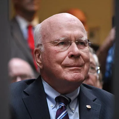 Image: Leahy Fears &lsquo;Farce&rsquo; as Trump Impeachment Trial Begins