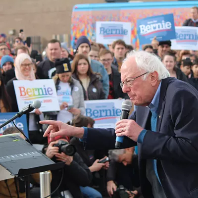 Image: Sanders: Iowa Caucuses Are 'the Beginning of the End for Donald Trump'