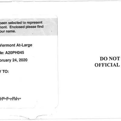 Image: RNC Sends Vermonter an Imitation Census Form Asking for Political Donation