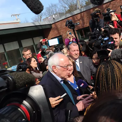 Image: Spurned Bern? Sanders Underperforms at Home in Vermont