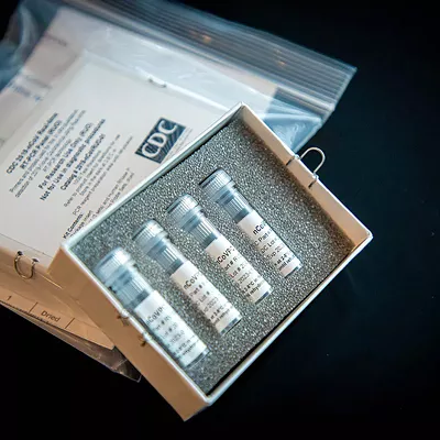Image: Vermont Hopes to Expand Drive-Up Coronavirus Testing