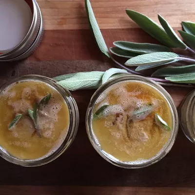Image: Farmers Market Kitchen: Shiitake-Sage Pork Liver Mousse