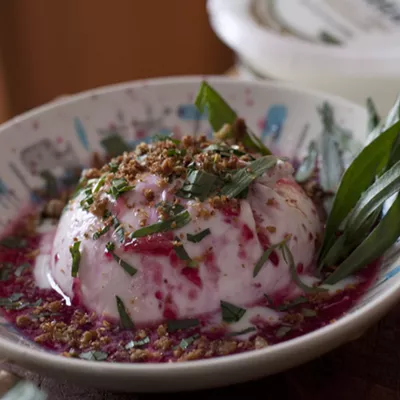 Image: Farmers Market Kitchen: Buttermilk-Citrus Burrata With Tarragon and Ginger