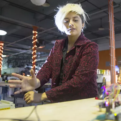 Image: Generator Maker-in-Residence's Installation 'Sees Sound'