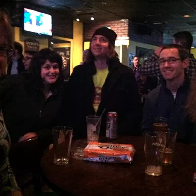 Image: Burlington Supporters Cheer on Hometown Candidate