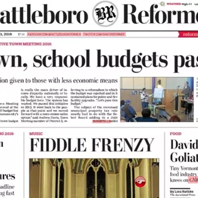 Image: Media Note: Massachusetts Group to Buy Southern Vermont Newspapers