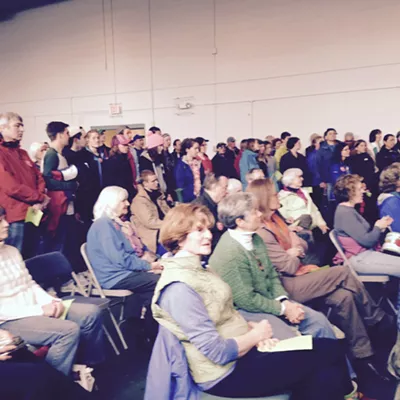 Image: Protesters Take Aim at &lsquo;Reckless&rsquo; Rail Project in Shelburne