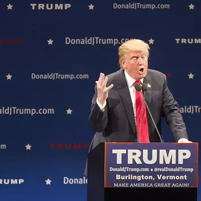 Image: Donald Trump Retracts Pledge to Debate Bernie Sanders