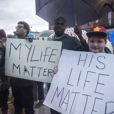 Image: National Police Violence Spurs Protest in Burlington