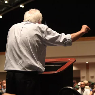 Image: Sanders Delegates Boo Hillary Clinton at Philadelphia Rally
