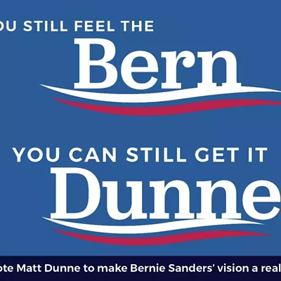 Image: Sanders Spreads Support, but Not in Vermont's Gubernatorial Race