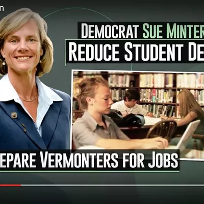 Image: Democratic Governors Association Backs Minter in First Vermont Ad