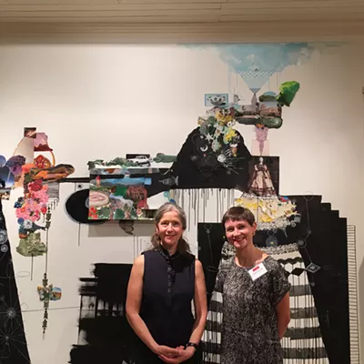 Image: Sally Gil Travels Through Time and Space With Collage