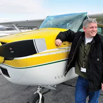 Image: Shumlin Using State Plane to Commute from Putney