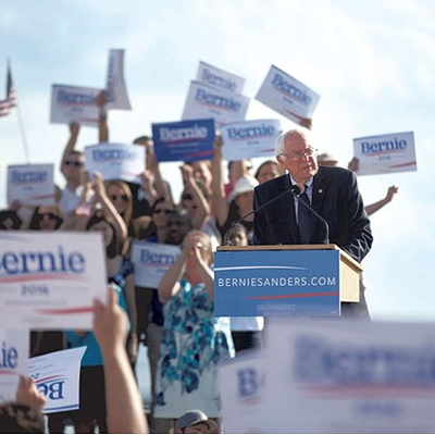 Image: Sanders Schedules Rallies With Vermont Democratic Candidates