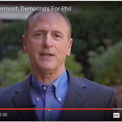 Image: Courting Democrats, Republican Phil Scott Airs a Familiar Ad