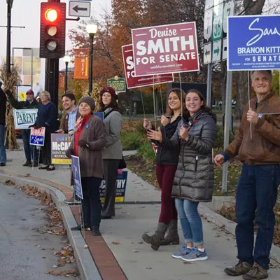 Image: An Exhausted Electorate, Tired Candidates Ready for Election Day