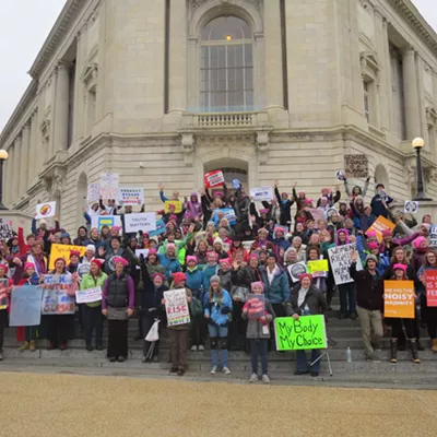 Image: &lsquo;Viva the Vulva!&rsquo; Vermont Women March on Washington, D.C.
