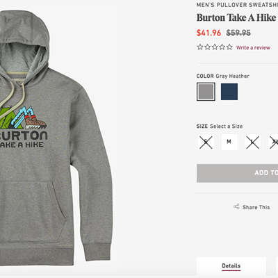 Image: Long Trail Sues Burton Over 'Take a Hike' Trademark
