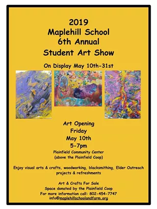 Image: Maplehill School 6th Annual Student Art Show