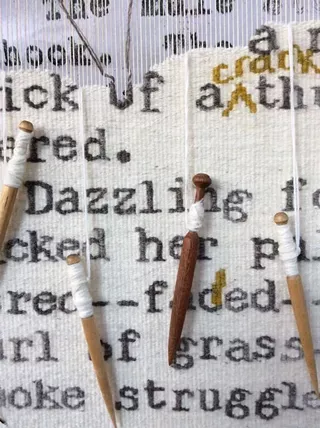 Image: 'Slow Literature: The Narrative Tapestries of Sarah Swett'