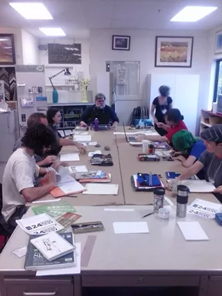 Image: 12-Hour Comics Day
