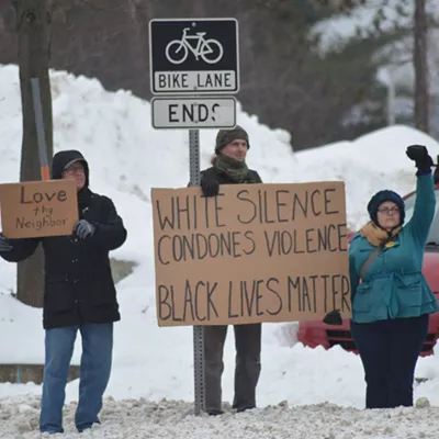 Image: Photos From Anti-Racism Rally