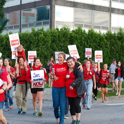 Image: Photos: Nurses Strike at UVM Medical Center