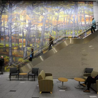 Image: New Art Unveiled for Dedication of Sally Fox Conference Center