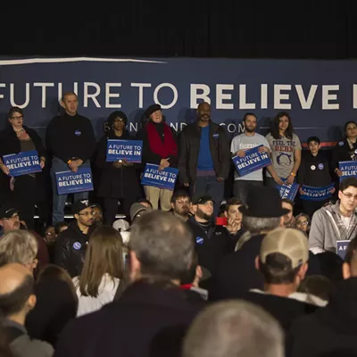 Image: Bernie Sanders on the Iowa Campaign Trail