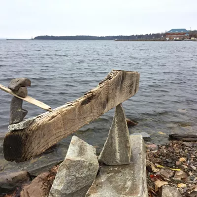 Image: Natural Artwork on the Burlington Waterfront