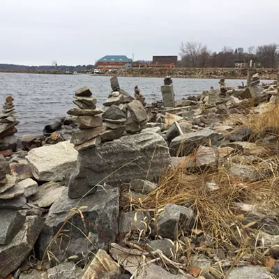 Image: Natural Artwork on the Burlington Waterfront