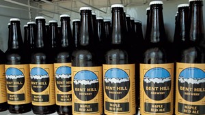 22-oz. bottles for sale at Bent Hill Brewery
