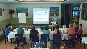 A class at Vermont Wine School