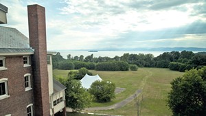 A fraction of the vast property owned by Burlington College