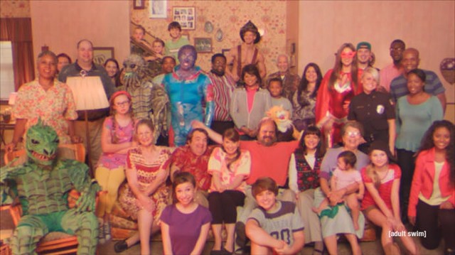 A full house in "Too Many Cooks" - ADULT SWIM