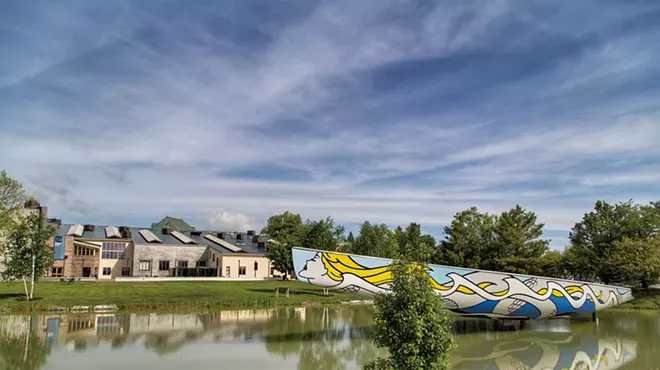 Image: A Lichtenstein Sails Into Middlebury College