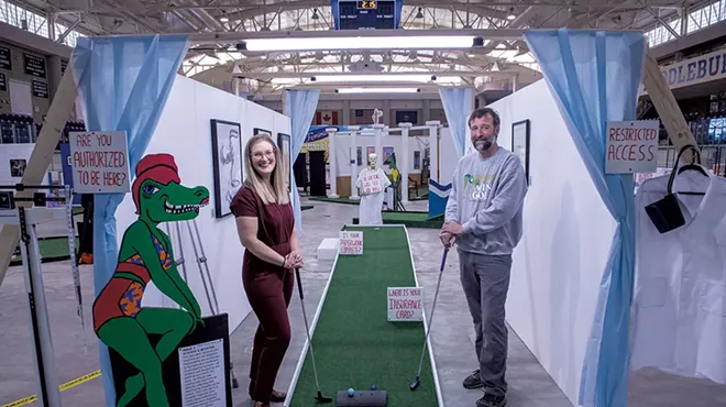 Image: A New Mini Golf Course at Middlebury College Aims to Educate Players on Reproductive Justice