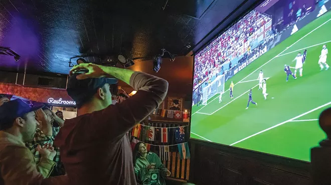 Image: A Soccer Fan Tries to Enjoy a World Cup With Blood on Its Hands