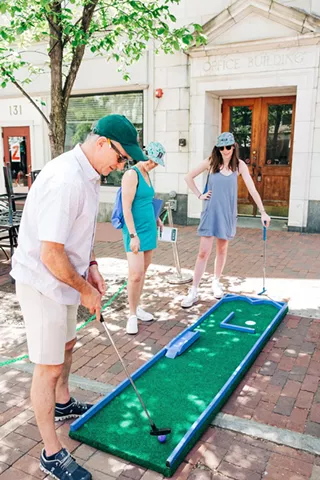 Image: Adventure Dinner BTV Mini Golf Scavenger Hunt