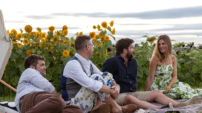 Image: Adventure Dinner: Sunset Sunflower Dinner